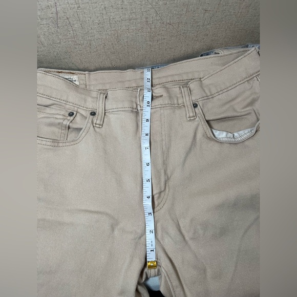 Levi's 502 Beige Denim Jeans W33 L32 - Picture 4 of 15